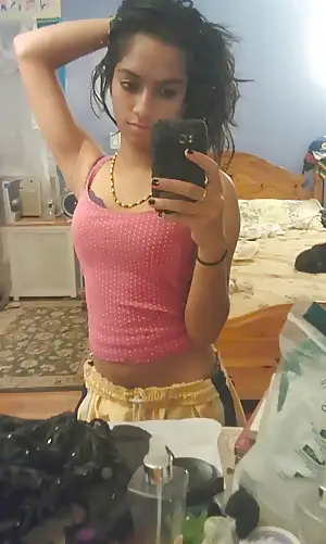 indian teen on off
