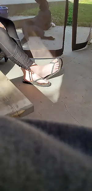 candid feet link to video in comments